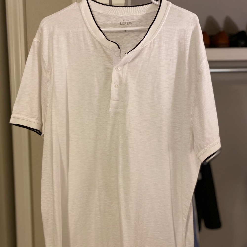 J. Crew Shirt Sleeve Henley